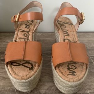 NEVER WORN Sam Eldelman Espadrille Wedges